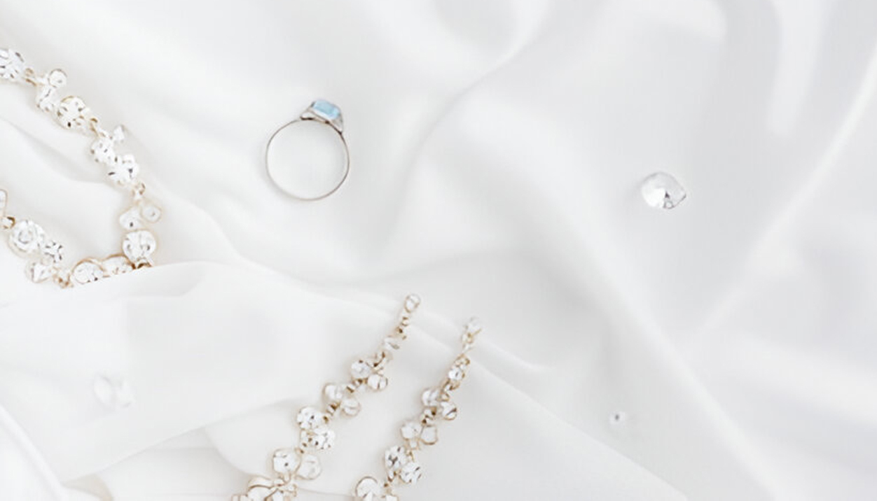 Silver jewelry on display - NP Jewellers